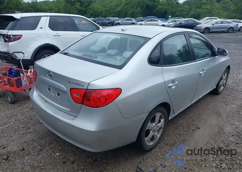 2008 Hyundai Elantra Gls/Se из США, поврежденный, VIN KMHDU46D48U308246